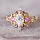 Edition II of Fire Child: Puffy Heart Ring