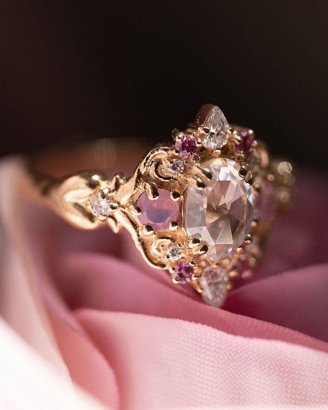 Fire Child: Puffy Heart Ring – Sermez.com