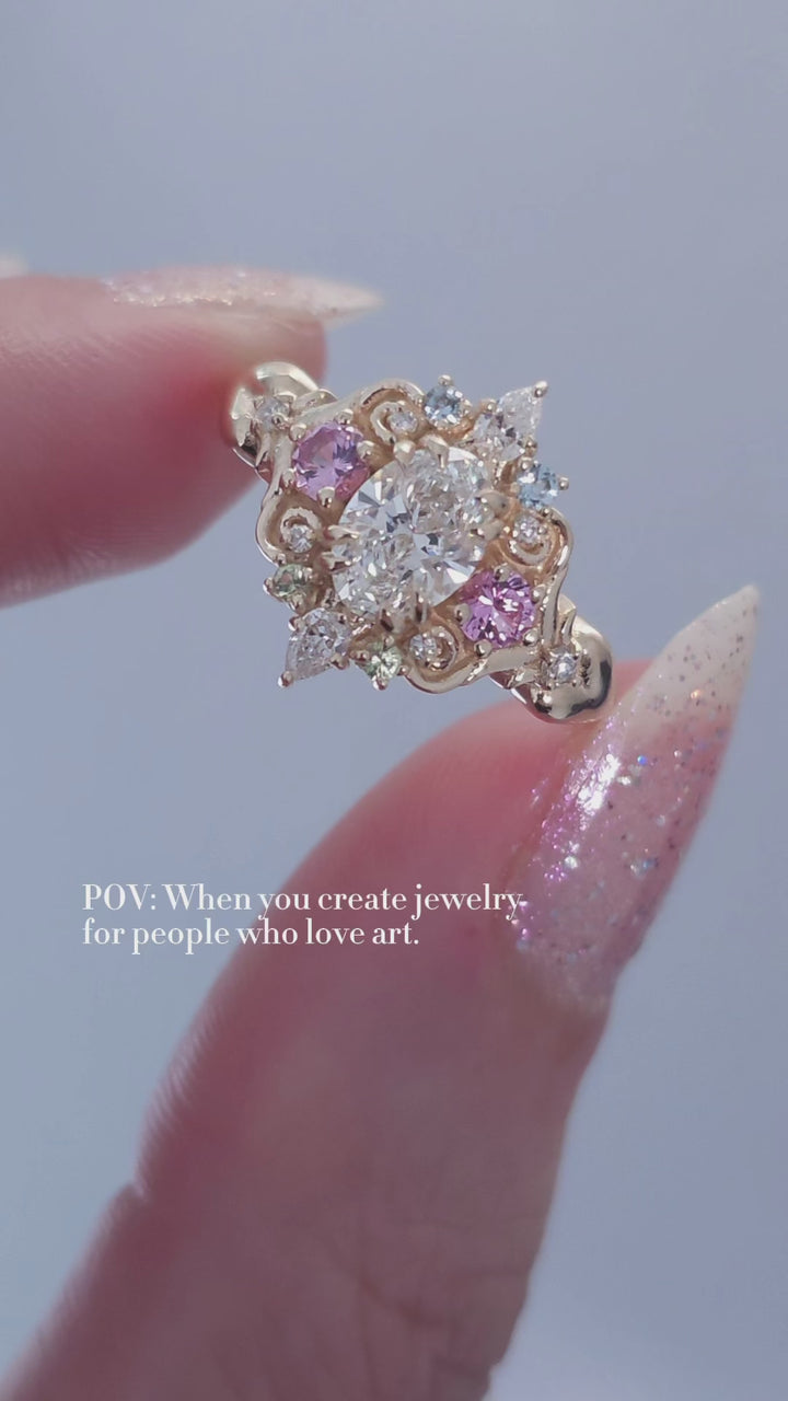 Fire Child: Puffy Heart Ring – Sermez.com