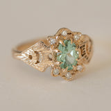 Artifact 12:Lullaby Baby in Rare Green Aquamarine