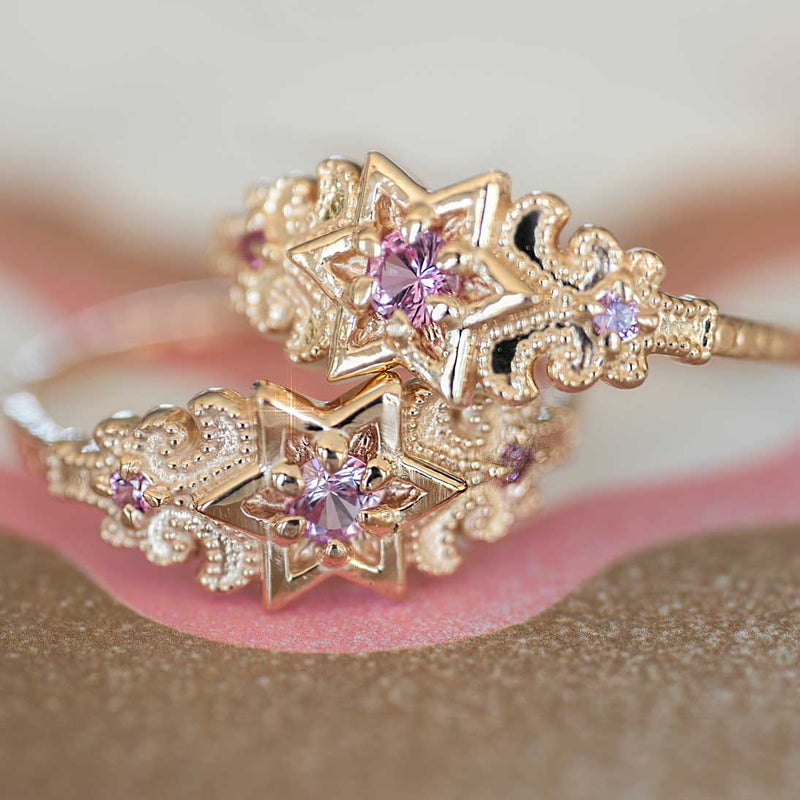 Artifact 06: The North Star in Pink Sapphire Ring