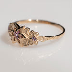 handcrafted star ring