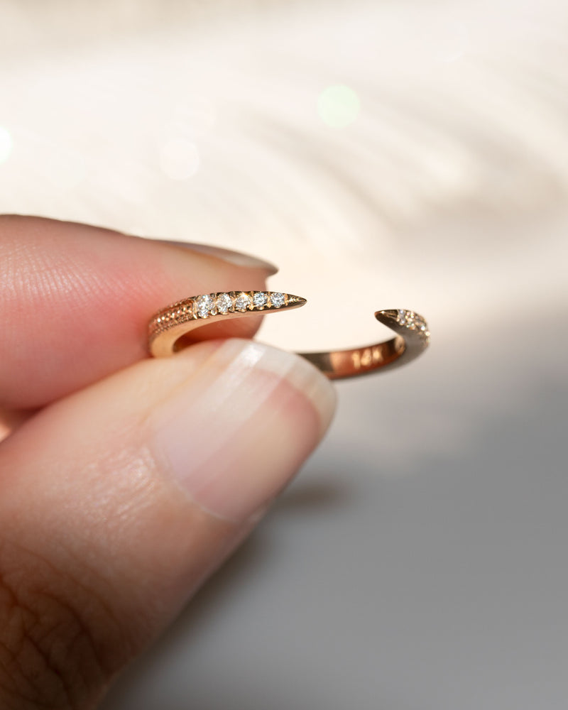 Artifact 03: Absolution Band Diamond Ring